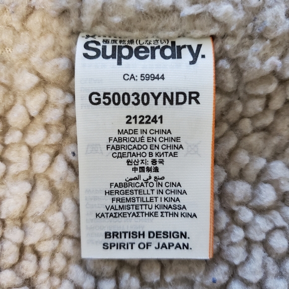 Superdry Boxy Snorkel Army Jacket in Olive Green - Picture 8 of 8